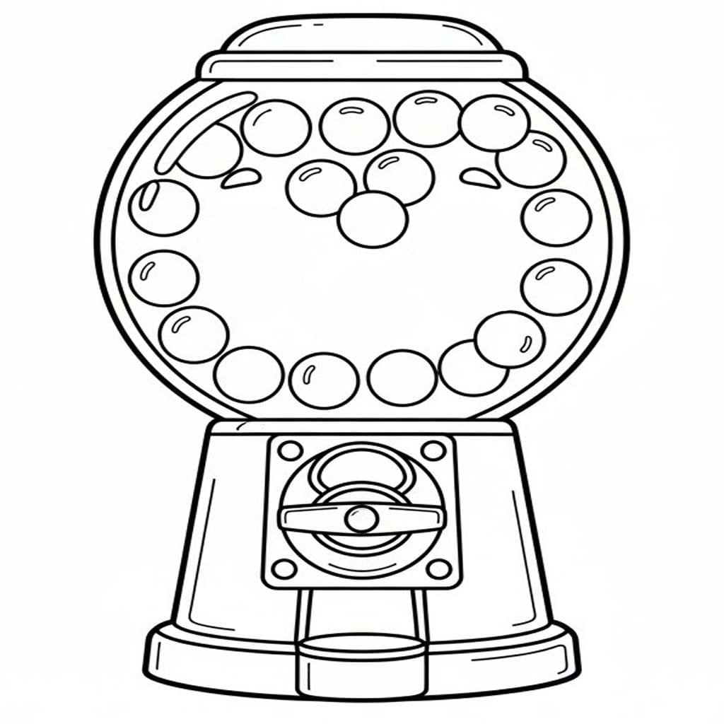 Tekenen Snoepjes gratis afdrukbaar