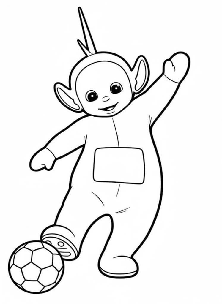 Tekenen Teletubbies afdrukbaar