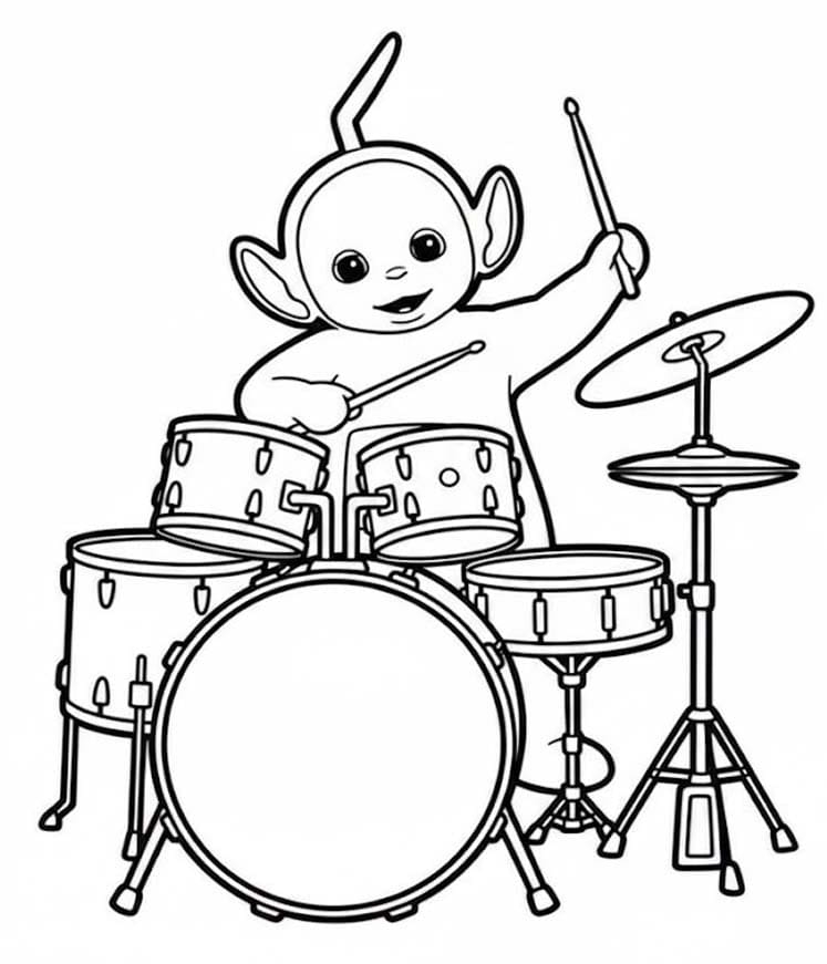 Tekenen Teletubbies basis