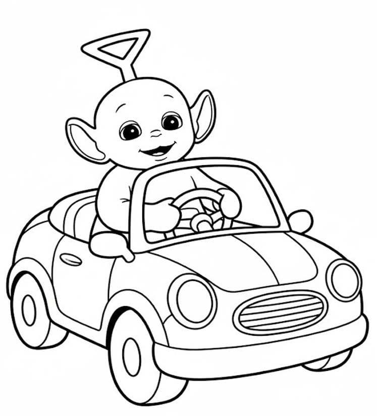 Tekenen Teletubbies eenvoudig