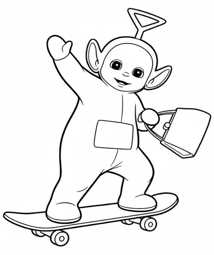 Tekenen Teletubbies gratis basis