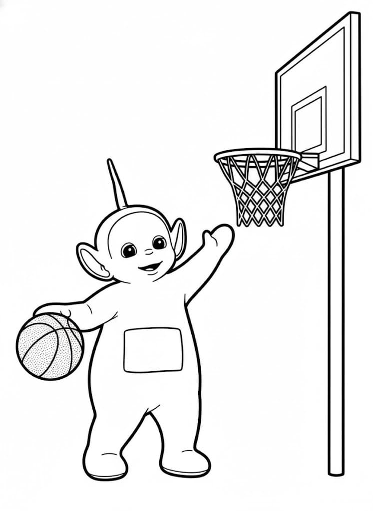 Tekenen Teletubbies gratis