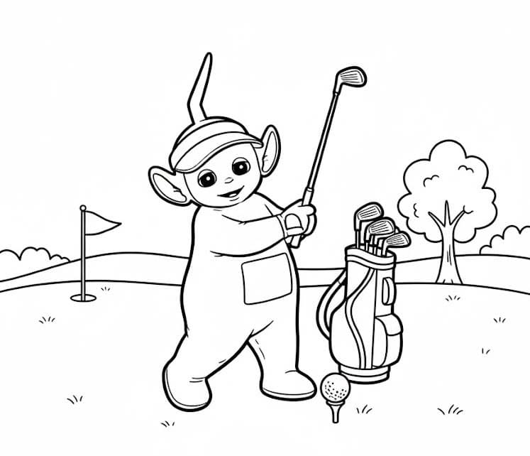 Tekenen Teletubbies voor kinderen