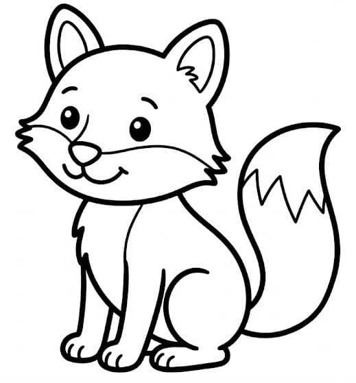 Tekenen Vossen eenvoudig