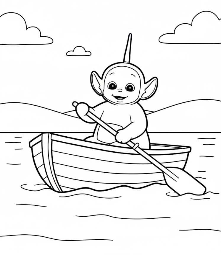 Teletubbies afdrukbaar voor kinderen