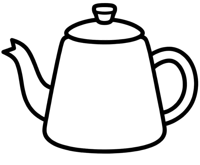 Theepot gratis eenvoudig