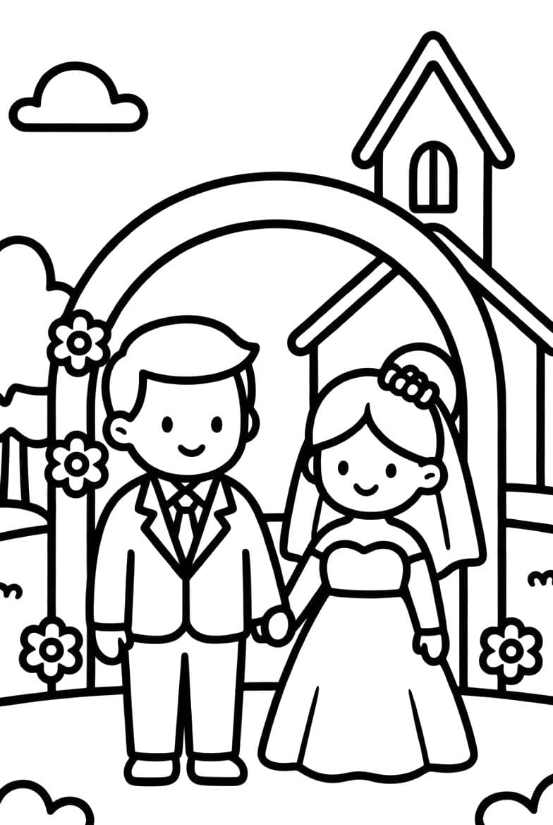 Trouwen gratis afdrukbaar