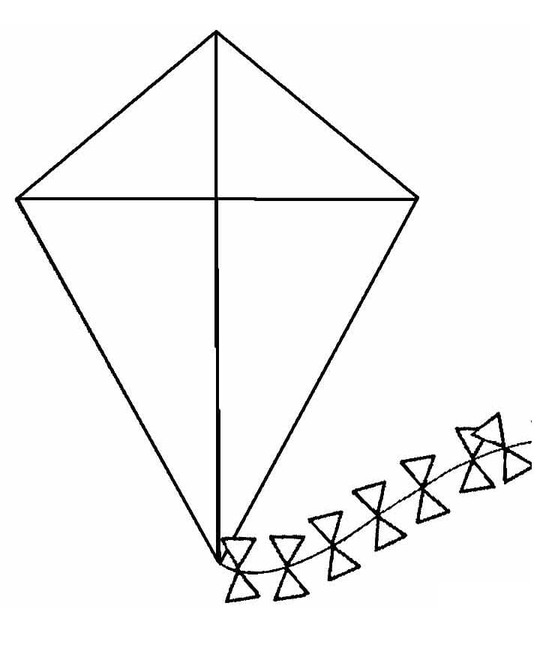 Vlieger gratis afdrukbaar basis