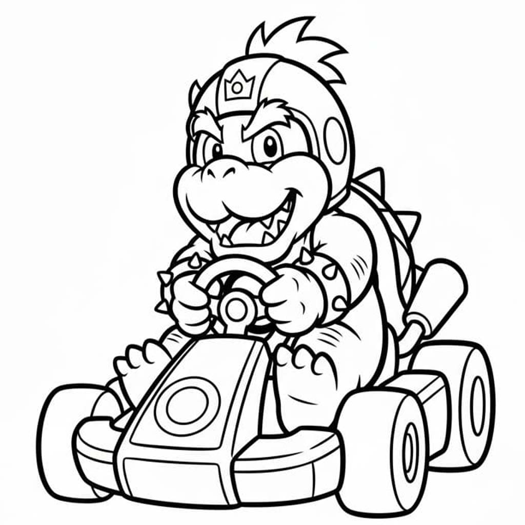 Afbeelding Bowser printbaar