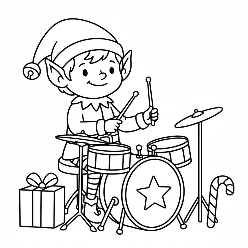 Afbeelding Elfjes gratis afdrukbaar