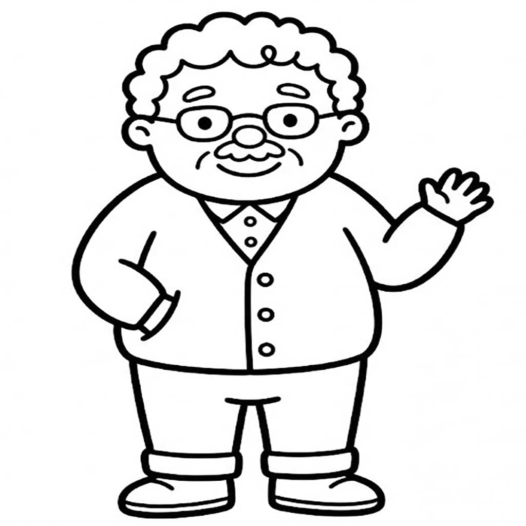 Afbeelding Opa En Oma printbaar