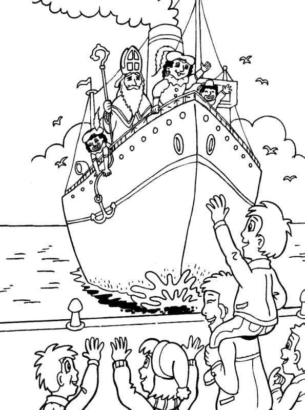 Afbeelding Stoomboot Sinterklaas