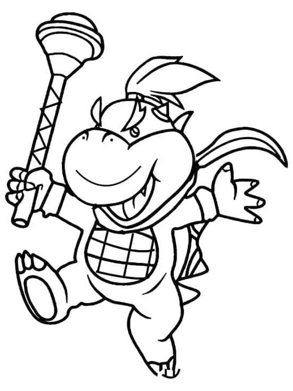 Bowser gratis afdrukbaar