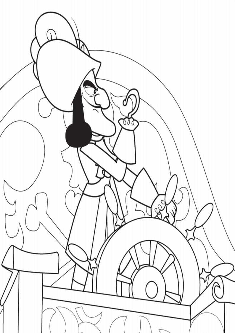 Jake en de Nooitgedachtland Piraten gratis afdrukbaar voor kinderen