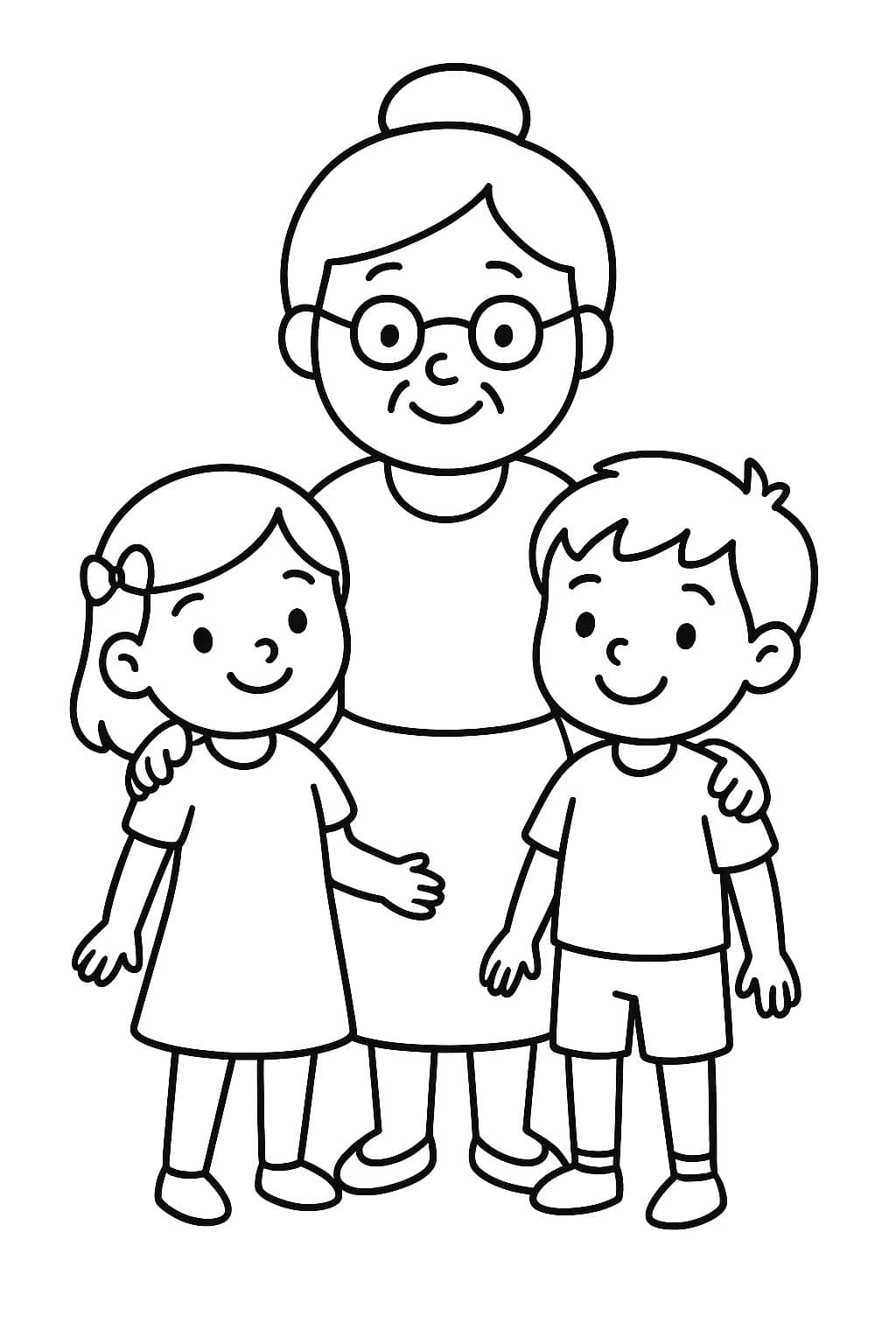 Opa En Oma gratis afdrukbaar