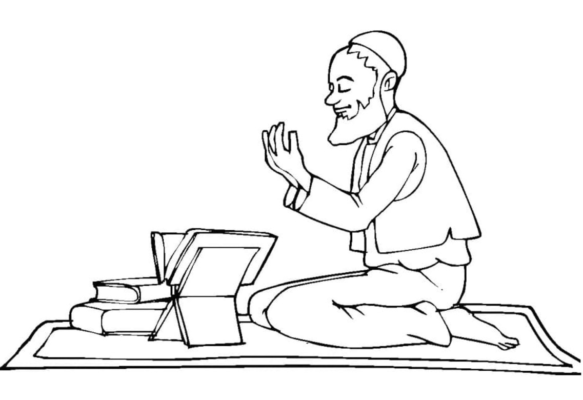 Ramadan afdrukbaar simpel