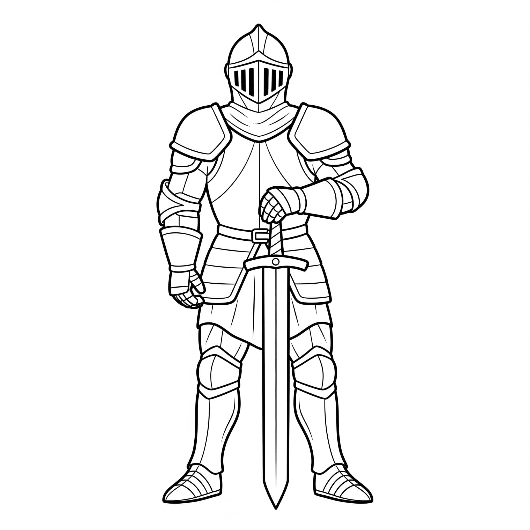 Ridder gratis afdrukbaar basis