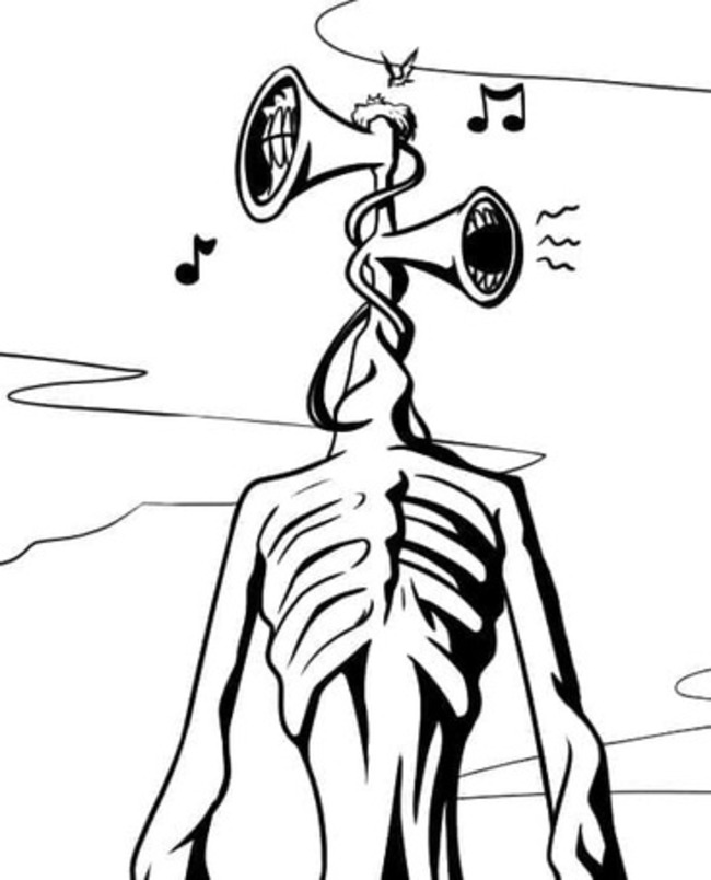 Siren Head gratis simpel