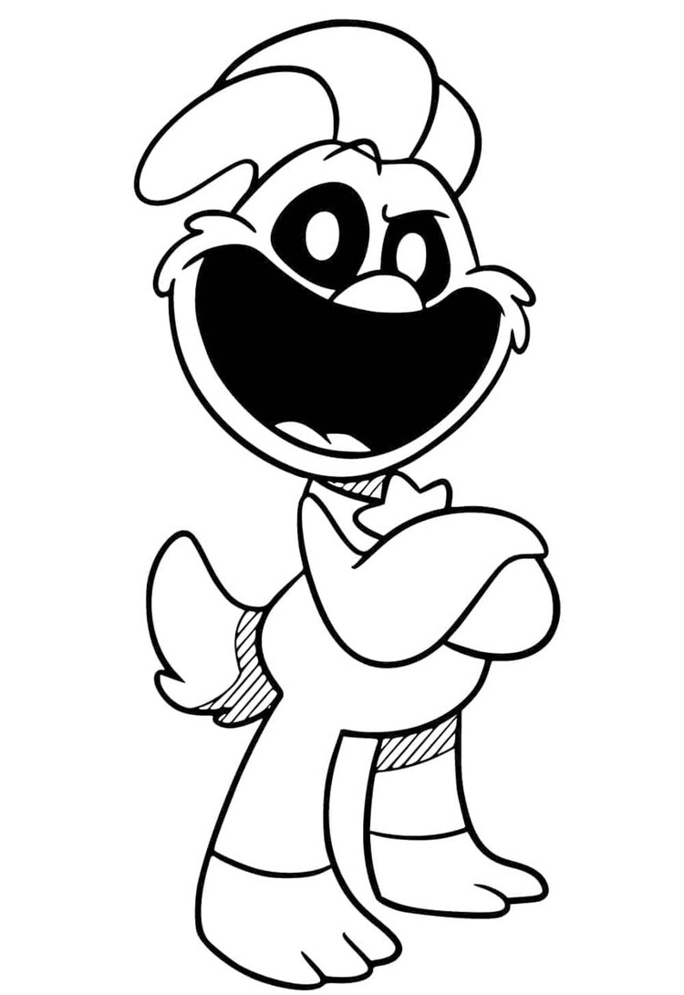 Smiling Critters afdrukbaar basis