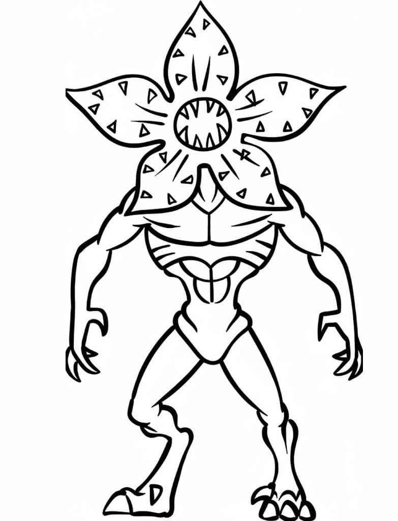 Stranger Things afdrukbaar voor kinderen