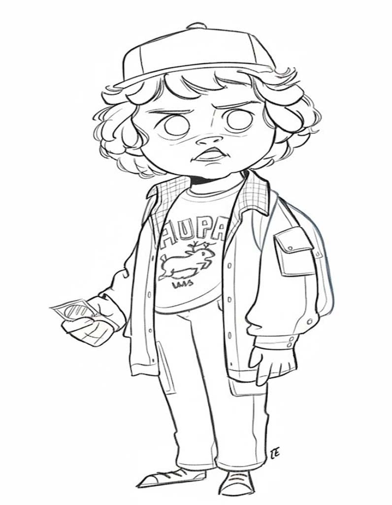 Stranger Things gratis afdrukbaar