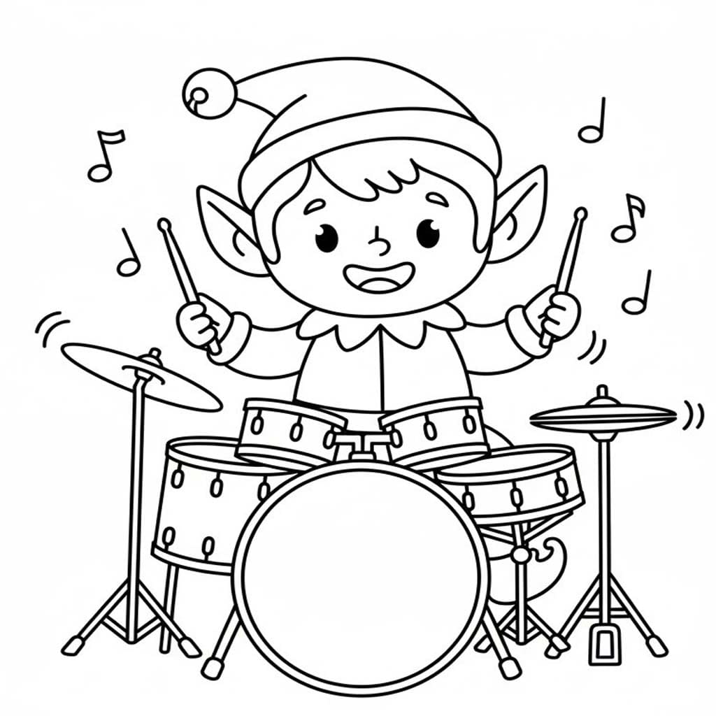 Tekenen Elfjes afdrukbaar eenvoudig