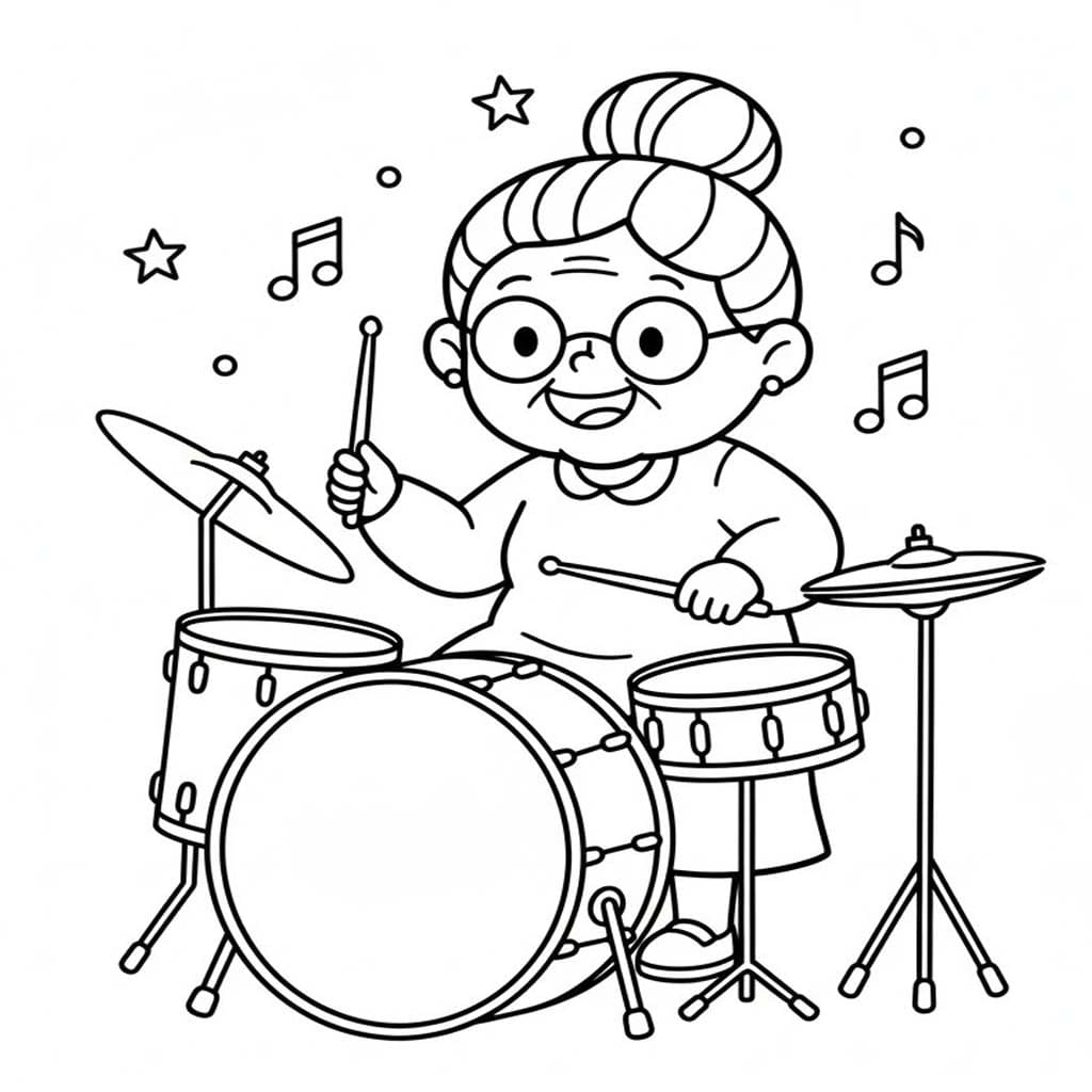 Tekenen Opa En Oma gratis voor kinderen