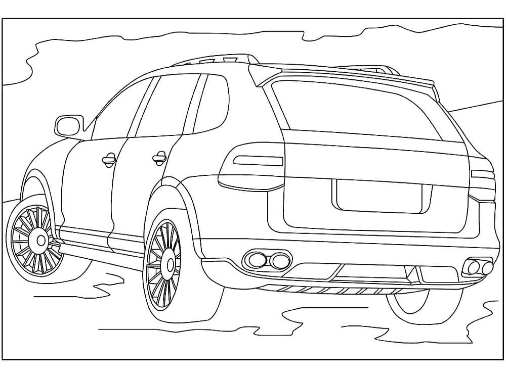 Tekenen Porsche eenvoudig