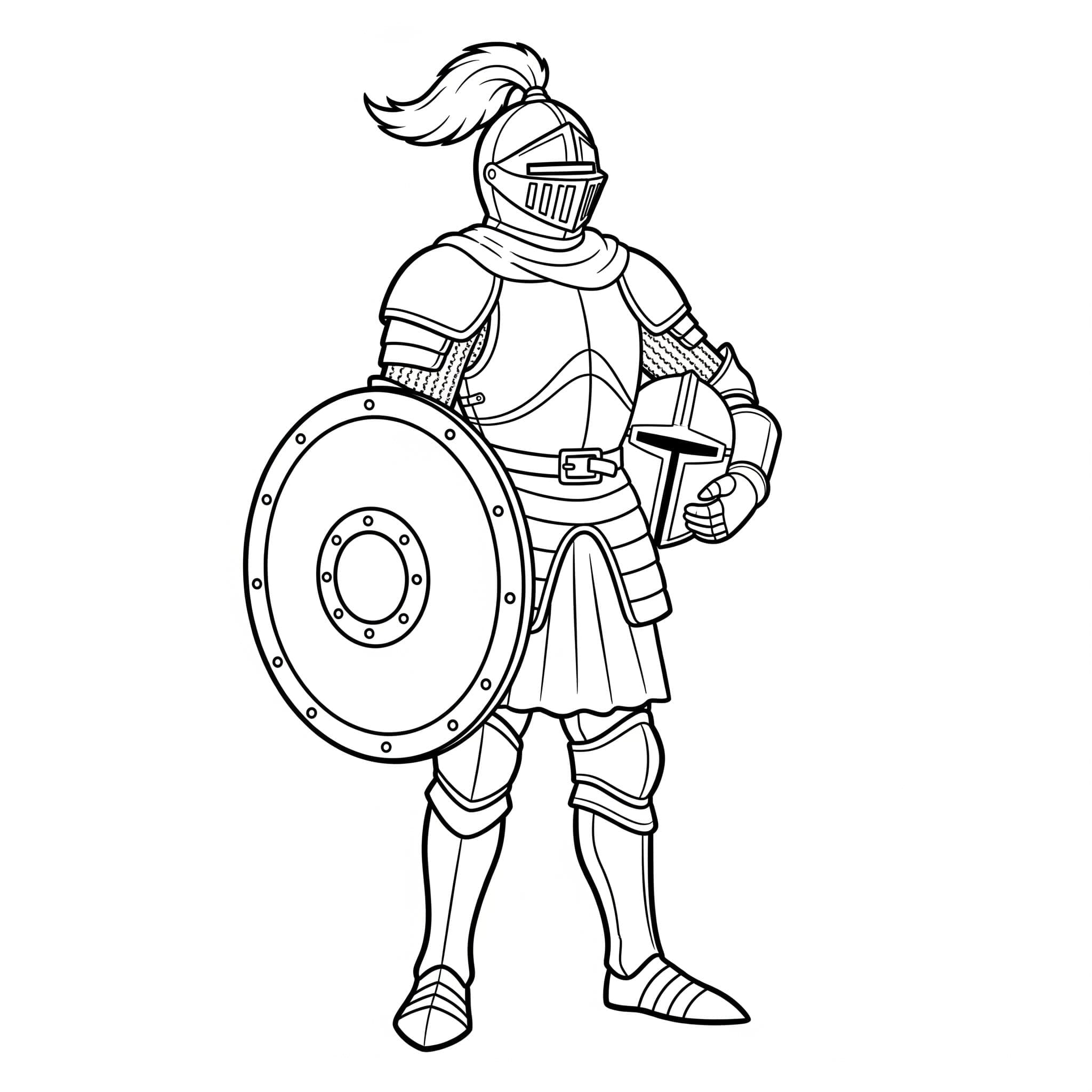 Tekenen Ridder gratis basis