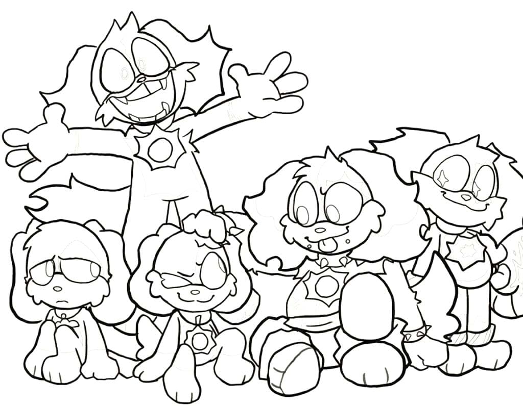 Tekenen Smiling Critters basis