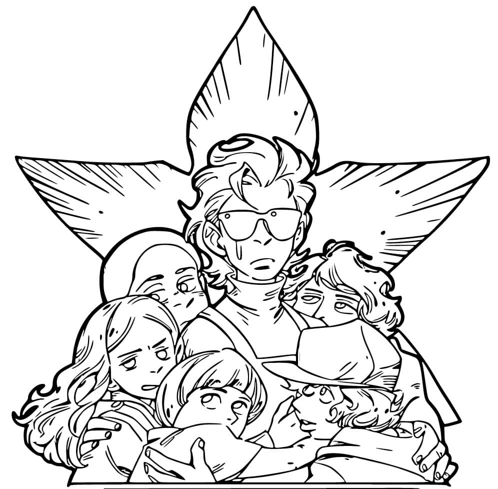 Tekenen Stranger Things basis