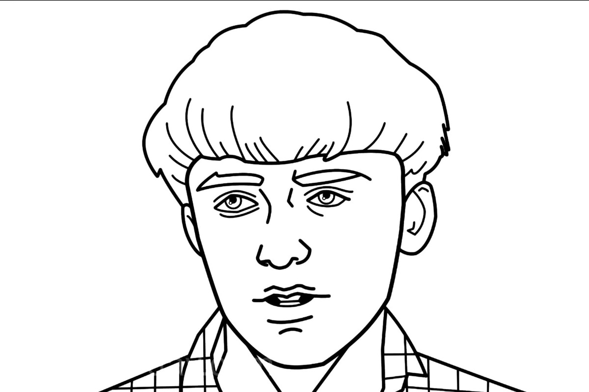 Tekenen Stranger Things gratis simpel