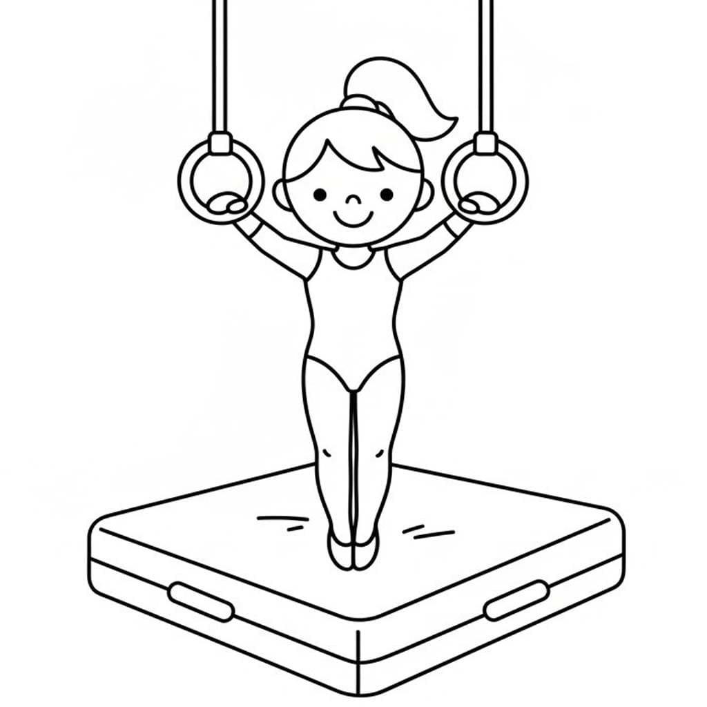 Tekenen Turnen eenvoudig