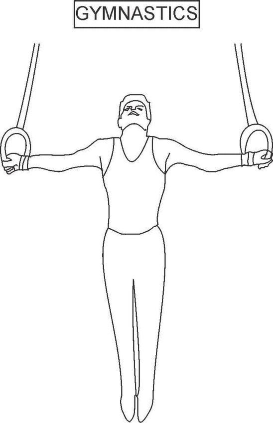 Tekenen Turnen gratis eenvoudig