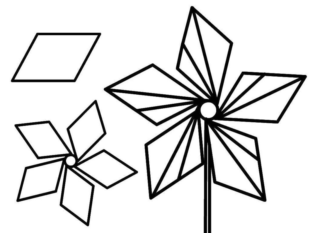 Tekenen Vormen afdrukbaar simpel