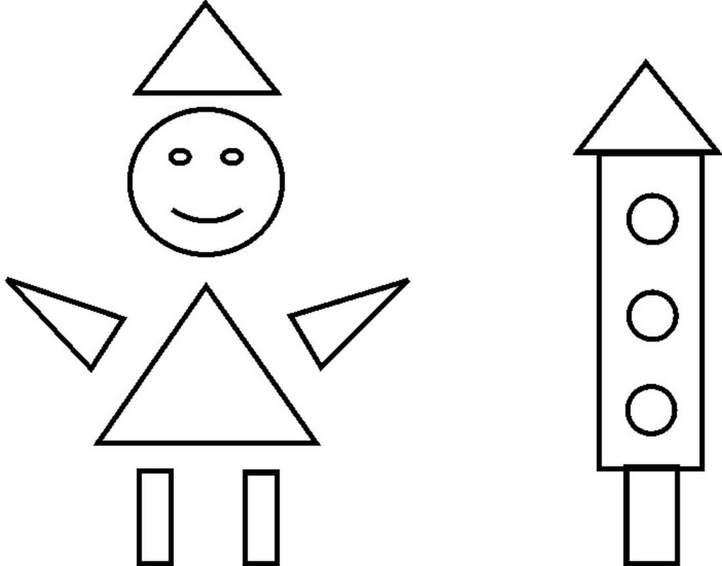 Tekenen Vormen gratis basis