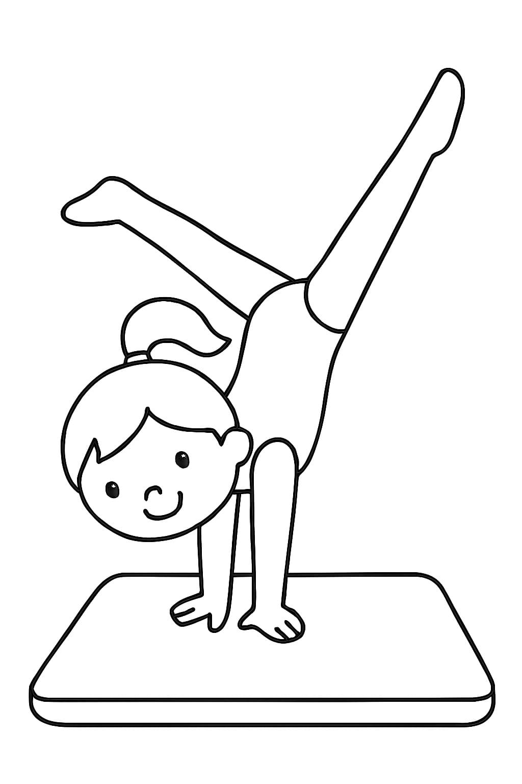 Turnen afdrukbaar basis