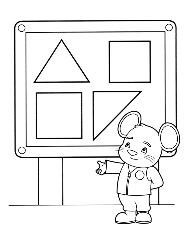 Vormen afdrukbaar basis