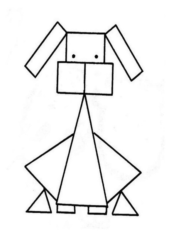 Vormen afdrukbaar voor kinderen