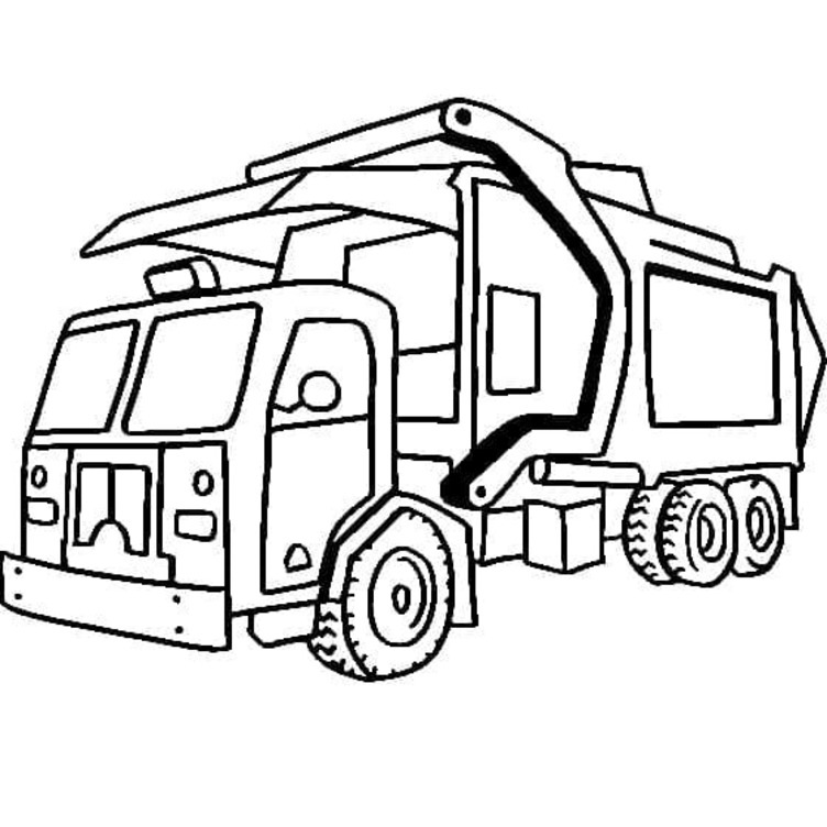 Vuilniswagen gratis voor kinderen