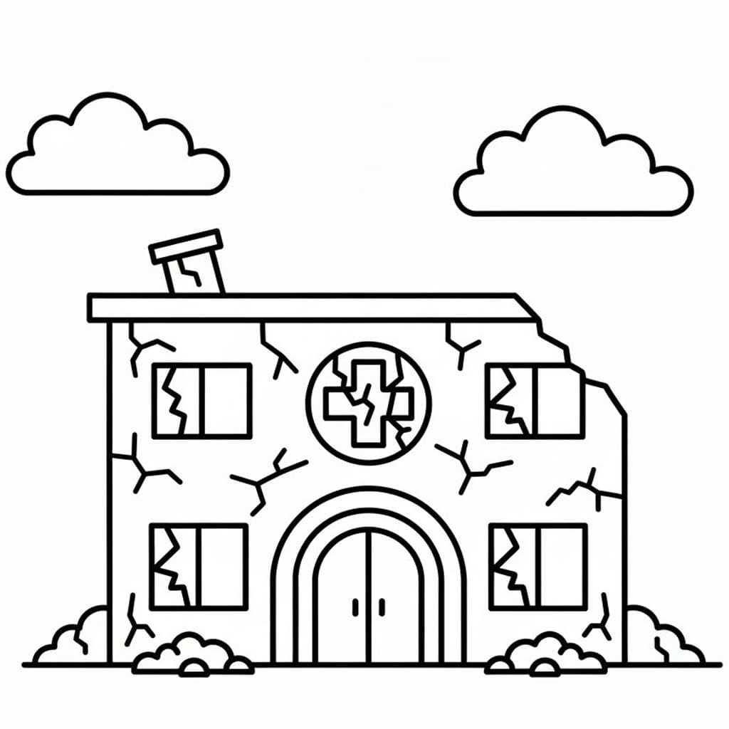 Ziekenhuis gratis afdrukbaar eenvoudig