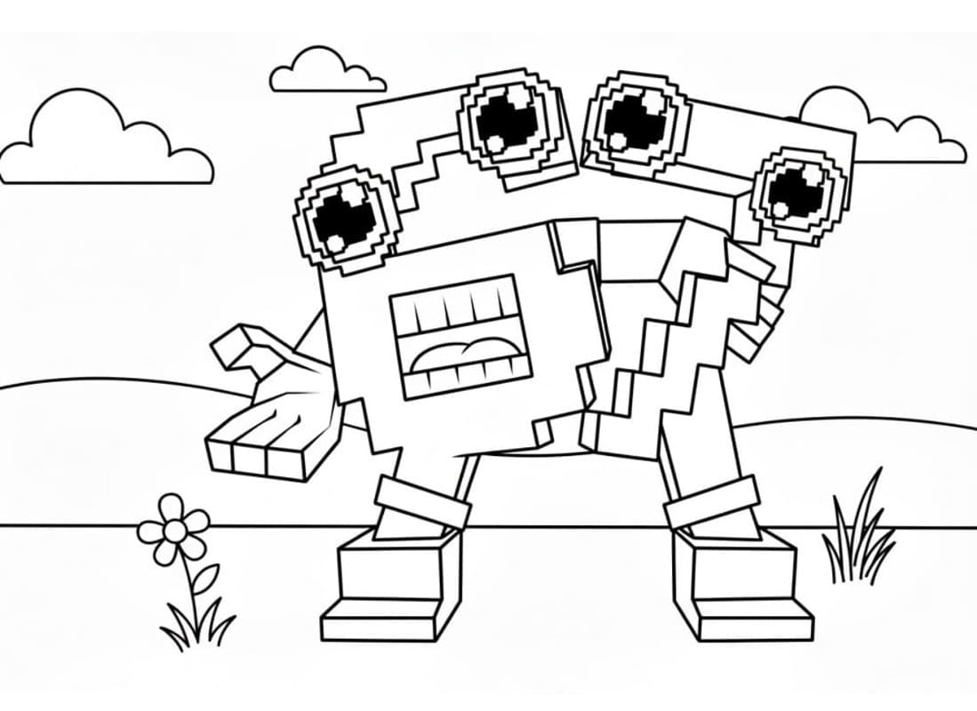 67 Brainrot afdrukbaar simpel