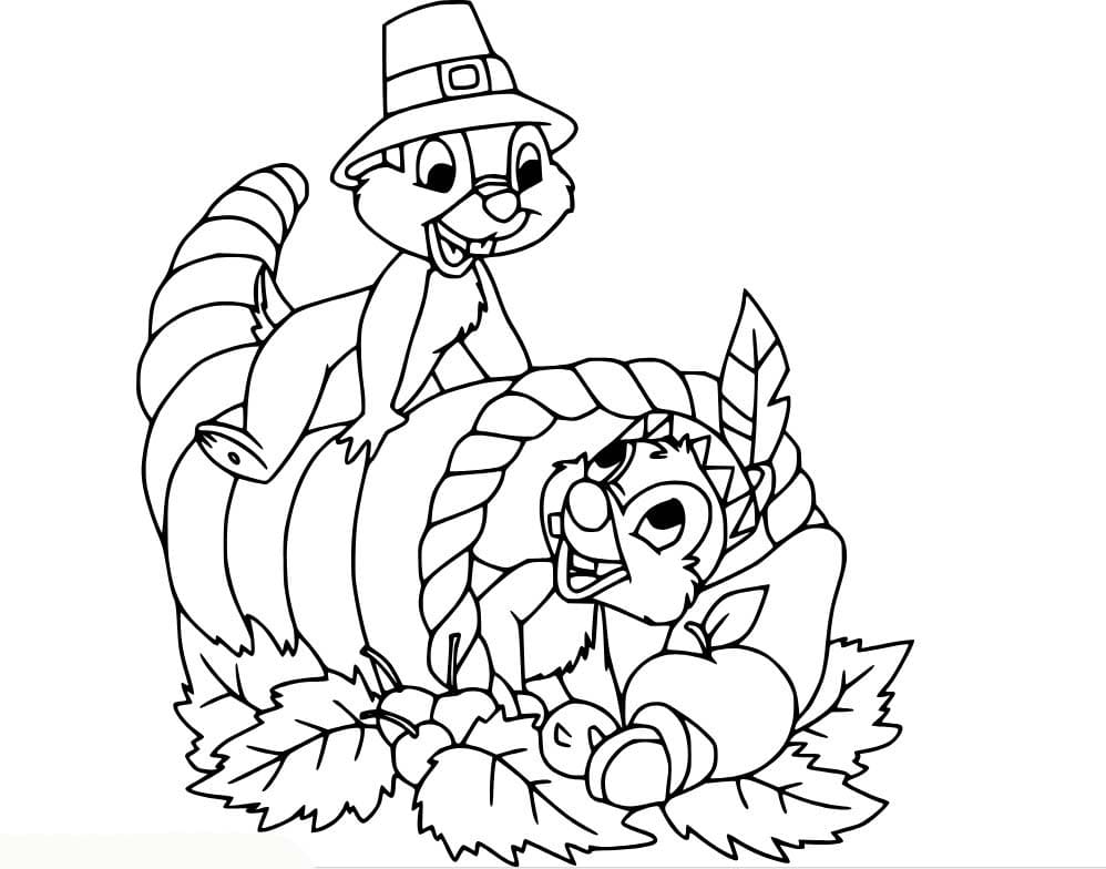 Afbeelding Knabbel en Babbel afdrukbaar