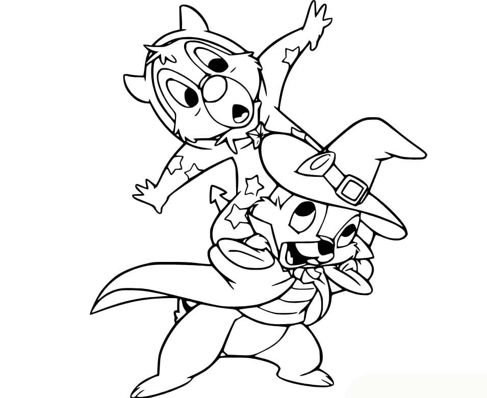 Afbeelding Knabbel en Babbel printbaar