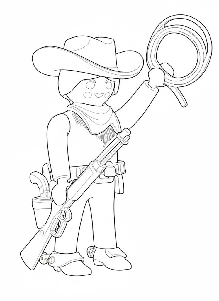 Afbeelding Playmobil gratis afdrukbaar