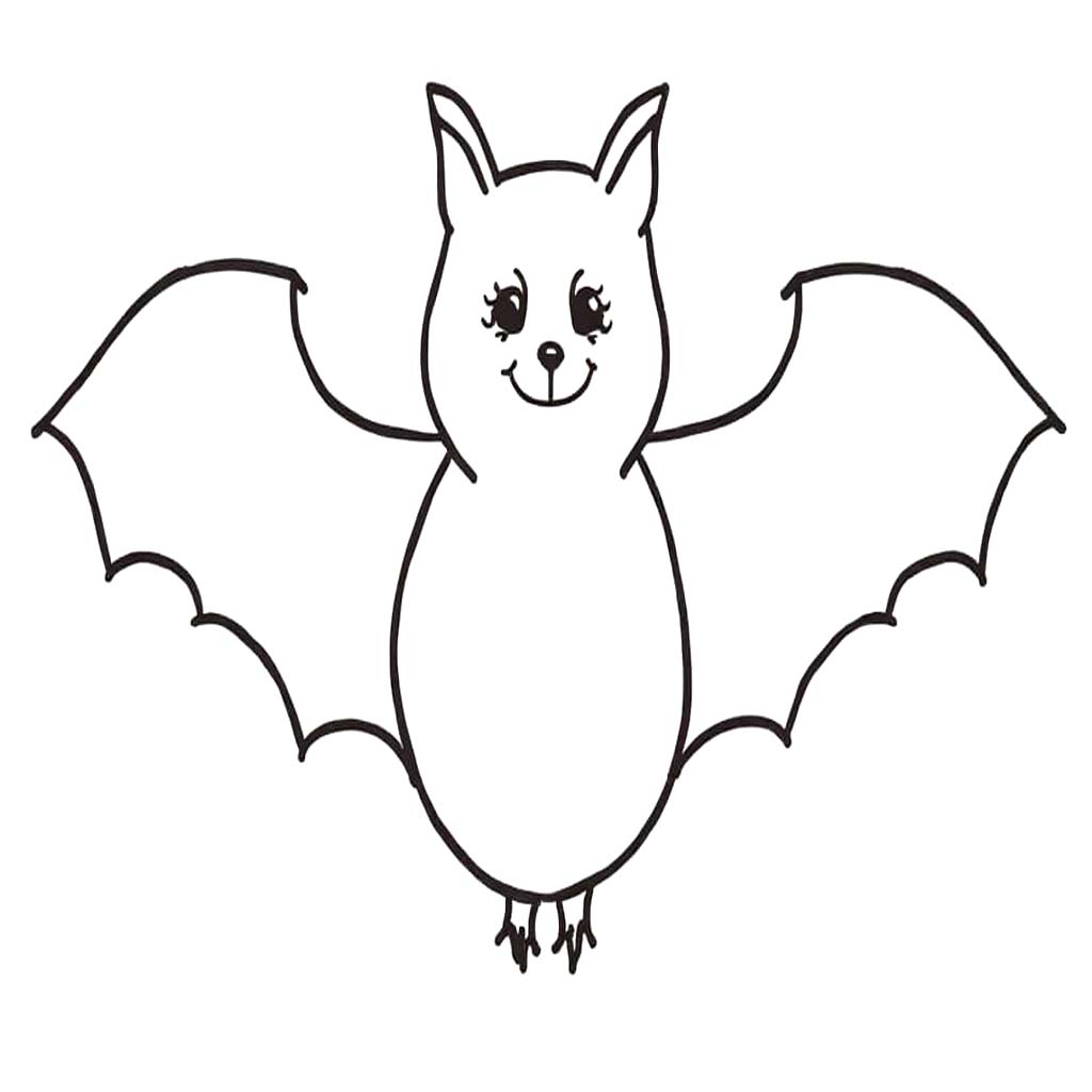 Afbeelding Vleermuizen printbaar