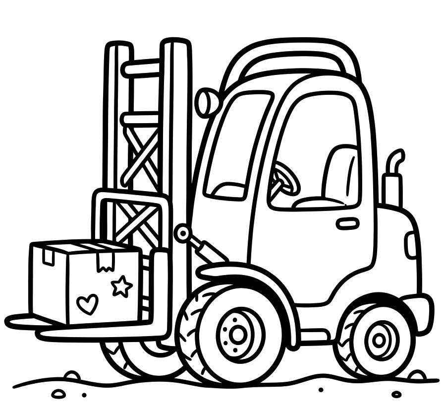 Afbeelding Vorkheftruck