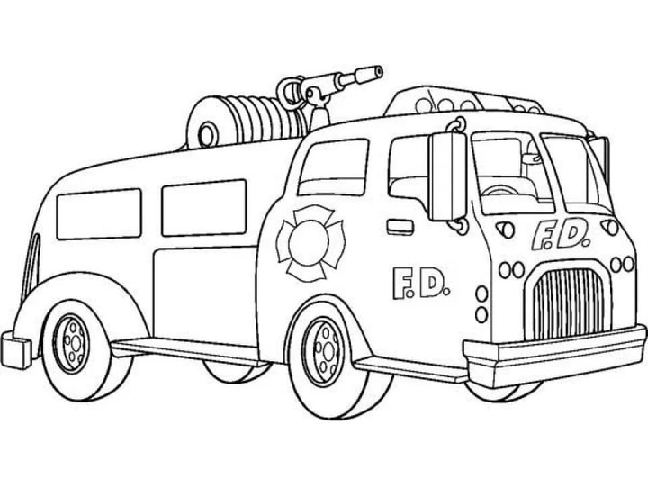 Brandweerwagen gratis basis