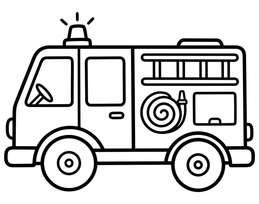 Brandweerwagen gratis