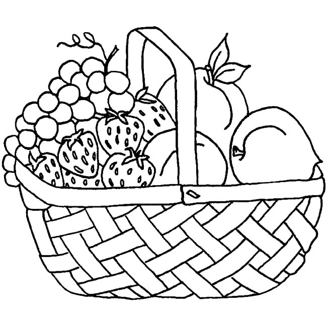 Fruitmand gratis simpel